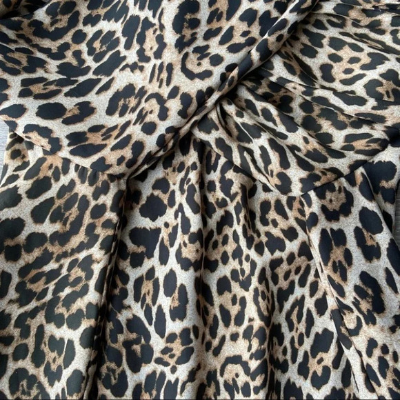 Zara  Leopard Print Button Down Blouse - Picture 16 of 16